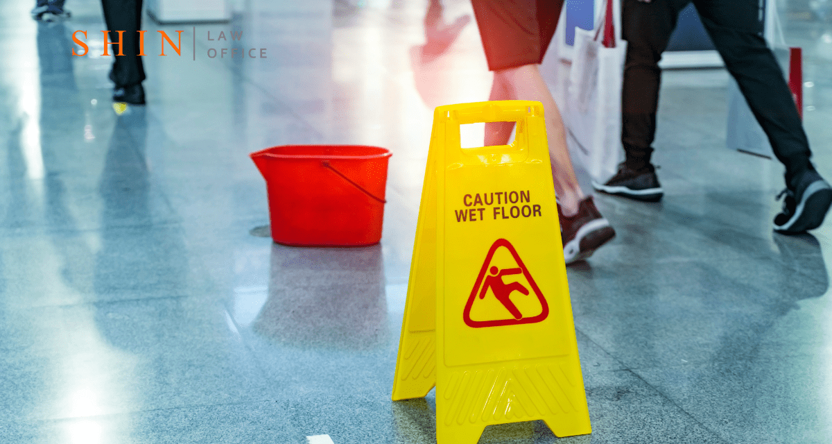 Slippery Tile and Poor Lighting Inside Tanglewood Mall That Cause Head Injuries