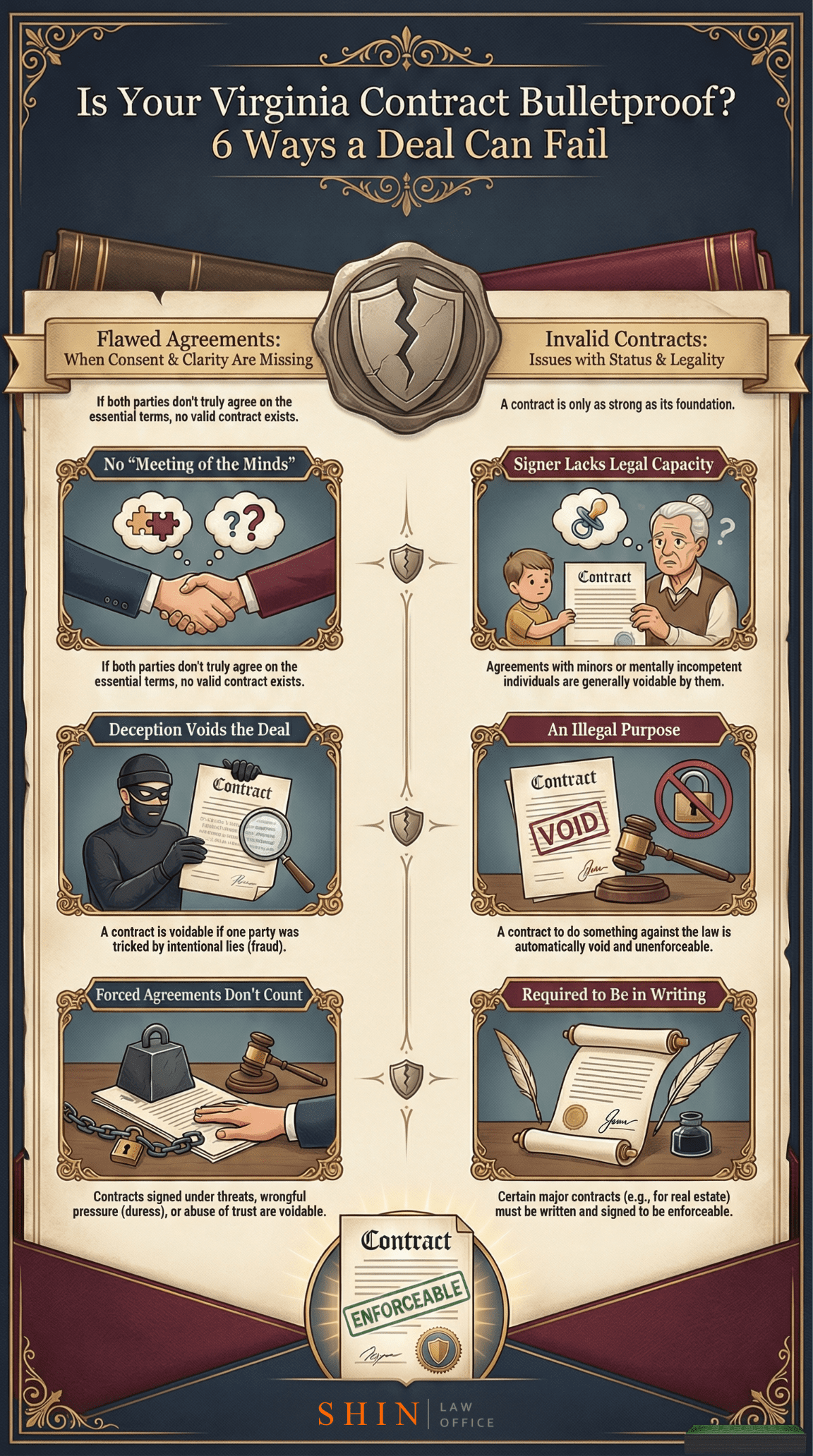 6 Ways a Contract Can Fail 6 Ways a Contract Can Fail