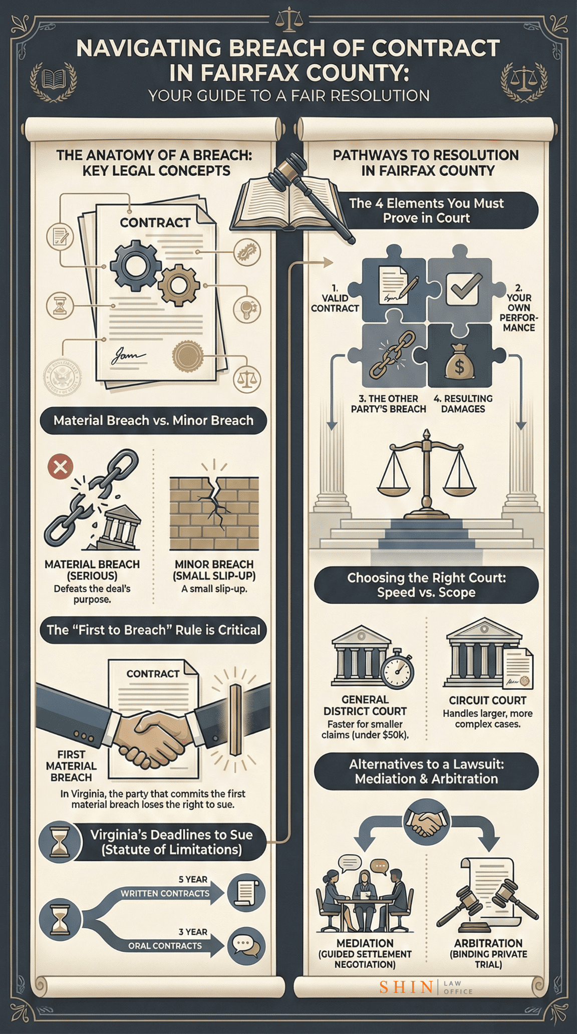 NAVIGATING BREACH OF CONTRACT RESOLUTION NAVIGATING BREACH OF CONTRACT RESOLUTION