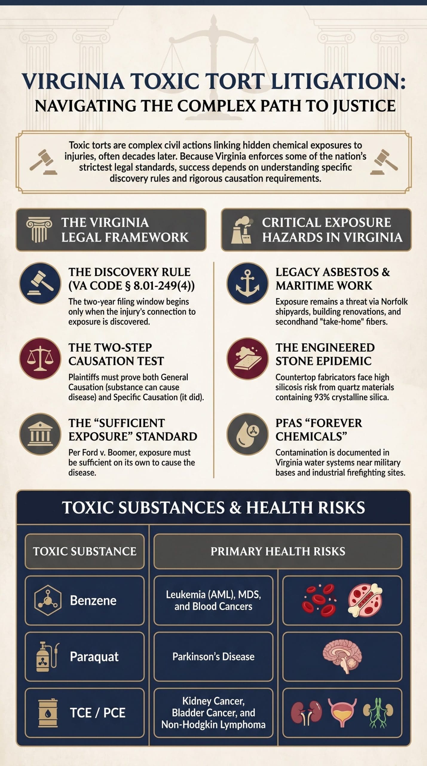 Virginia Toxic Tort Litigation Guide scaled